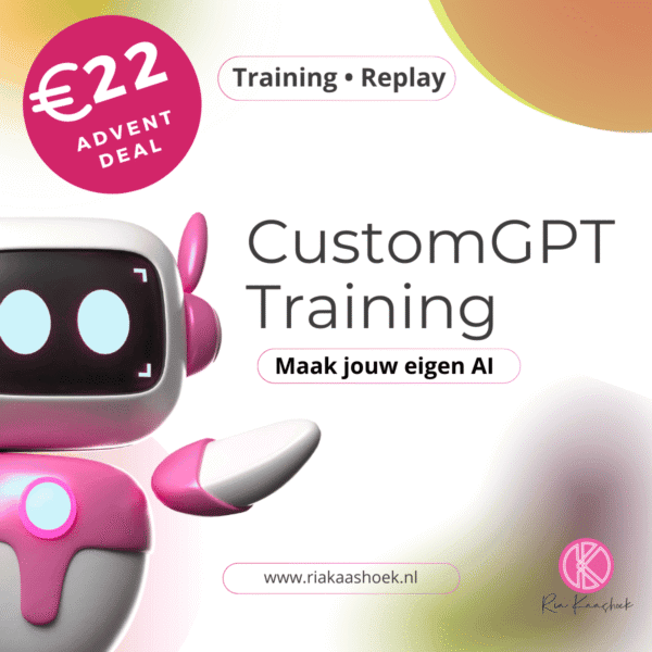 CustomGPT Training - Bouw je eigen AI voor jouw business
